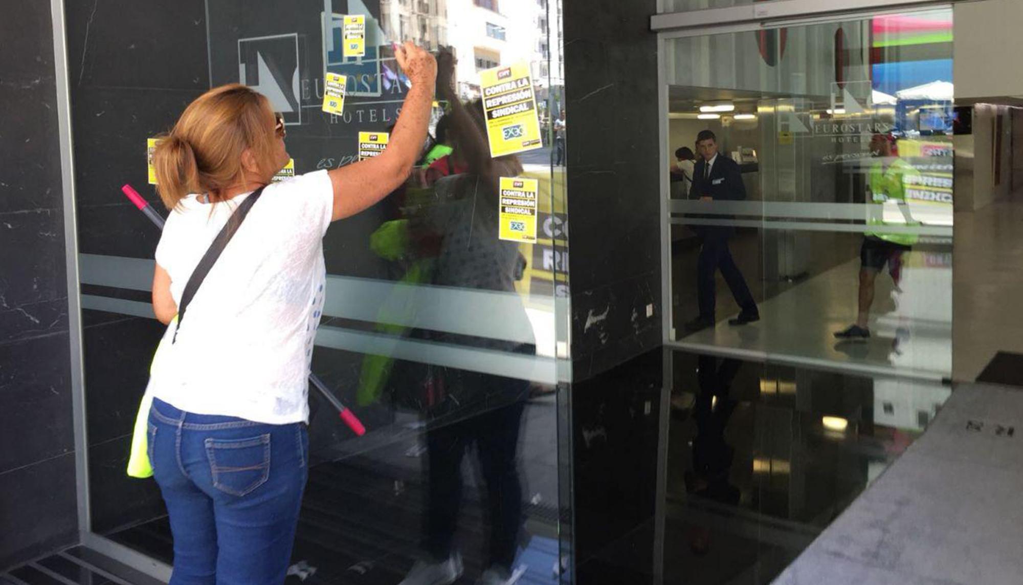 Camareras de piso movilización 01